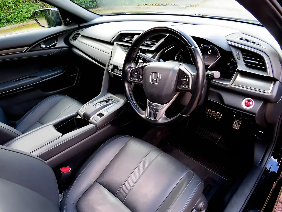 Used 2019 Honda Civic Ex Black - Interior and Exterior details 10