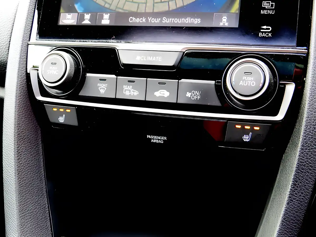 Used 2019 Honda Civic Ex Black - Interior and Exterior details 14