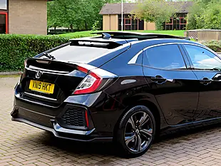 Used 2019 Honda Civic Ex Black - Interior and Exterior details 19