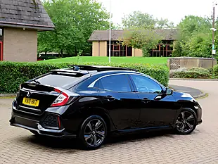 Used 2019 Honda Civic Ex Black - Interior and Exterior details 3