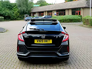 Used 2019 Honda Civic Ex Black - Interior and Exterior details 4