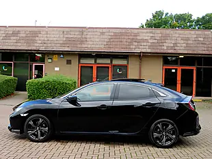 Used 2019 Honda Civic Ex Black - Interior and Exterior details 6