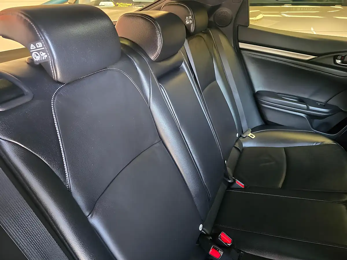 Used 2019 Honda Civic Ex White - Interior and Exterior details 12