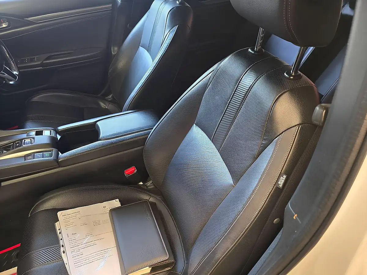 Used 2019 Honda Civic Ex White - Interior and Exterior details 13