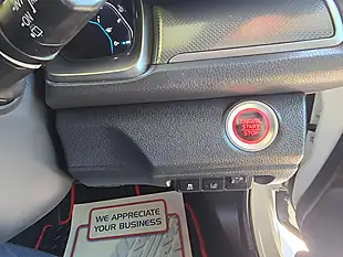 Used 2019 Honda Civic Ex White - Interior and Exterior details 16