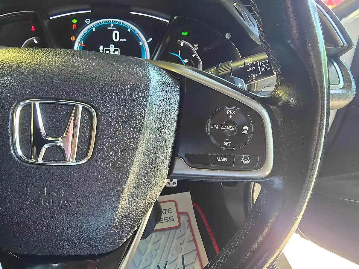 Used 2019 Honda Civic Ex White - Interior and Exterior details 17