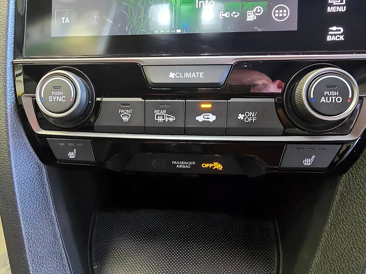 Used 2019 Honda Civic Ex White - Interior and Exterior details 18