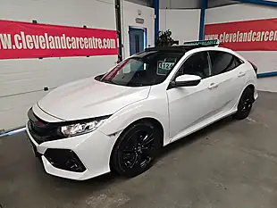 Used 2019 Honda Civic Ex White - Interior and Exterior details 2