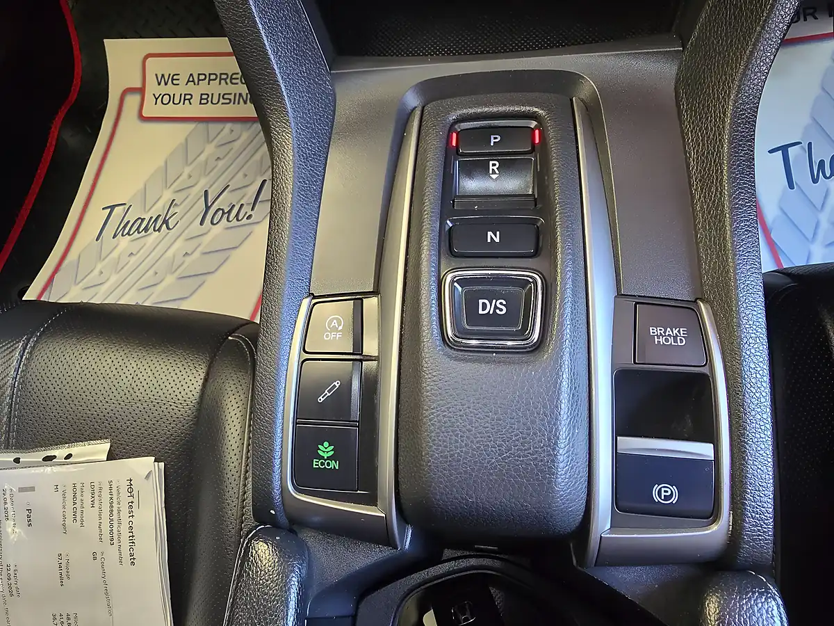 Used 2019 Honda Civic Ex White - Interior and Exterior details 20