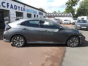 Used 2019 Honda Civic Se Grey - Interior and Exterior details 10
