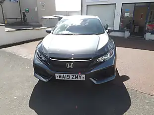 Used 2019 Honda Civic Se Grey - Interior and Exterior details 2