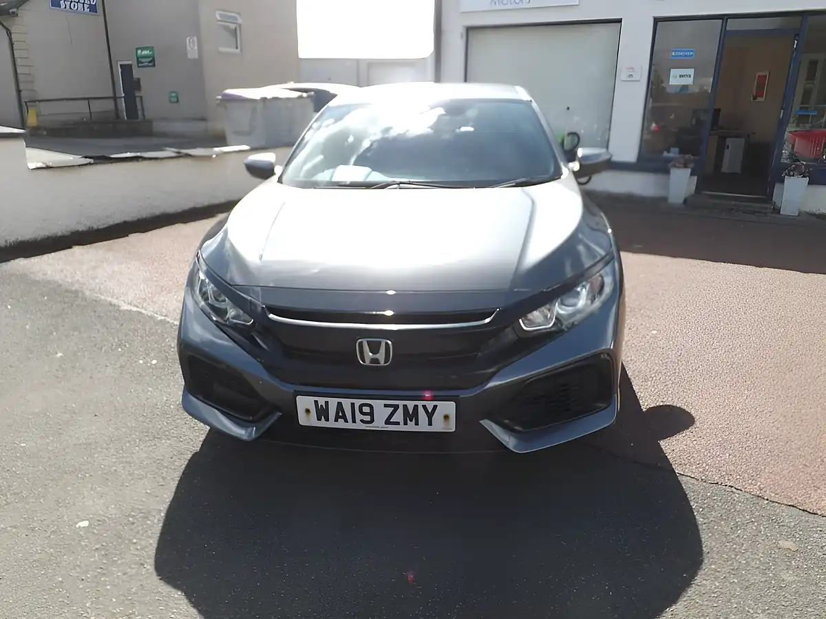 Used 2019 Honda Civic Se Grey - Interior and Exterior details 2