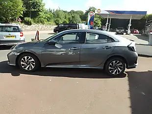 Used 2019 Honda Civic Se Grey - Interior and Exterior details 4
