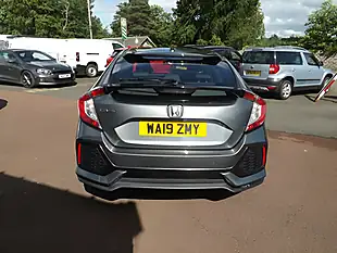 Used 2019 Honda Civic Se Grey - Interior and Exterior details 6
