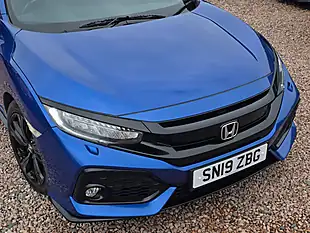 Used 2019 Honda Civic Sport Brilliant Sporty Blue Metallic - Interior and Exterior details 2