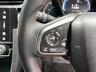 Used 2019 Honda Civic Sport Line Blue - Interior and Exterior details 12