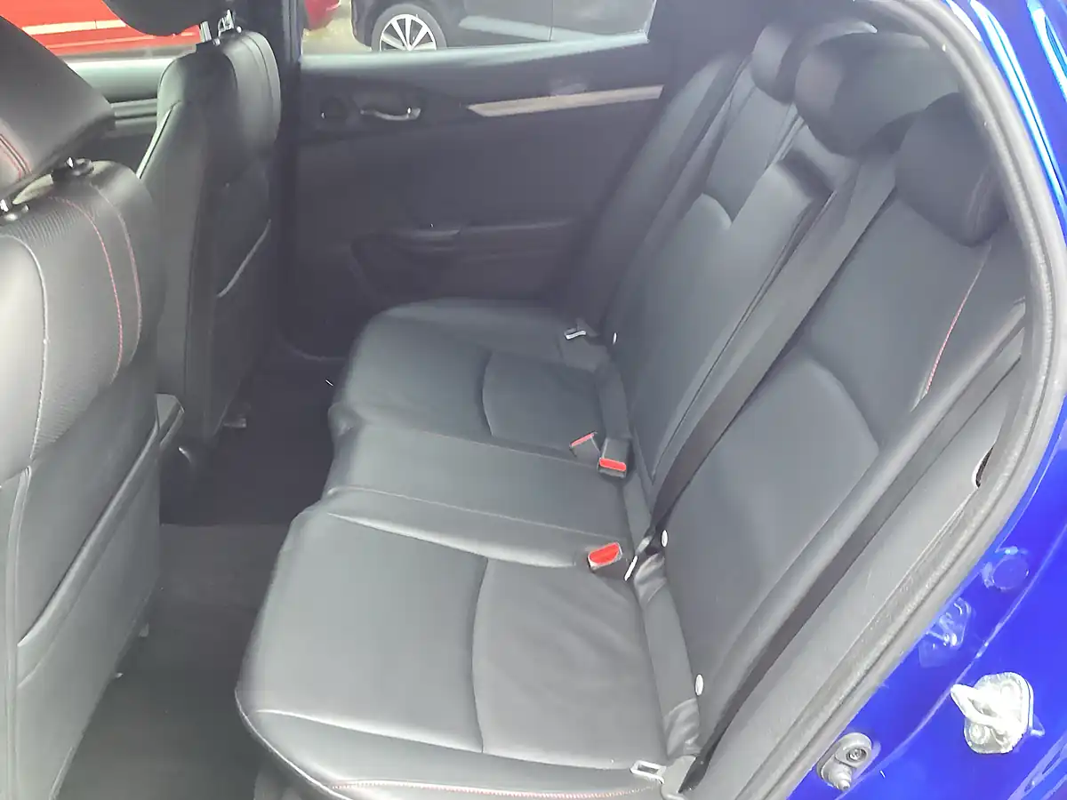 Used 2019 Honda Civic Sport Line Blue - Interior and Exterior details 16