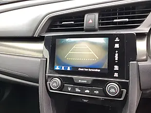 Used 2019 Honda Civic Sport Line Blue - Interior and Exterior details 7