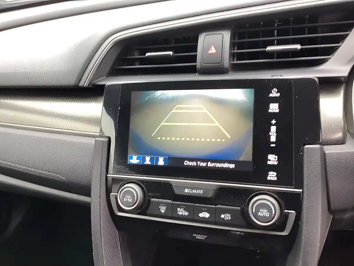 Used 2019 Honda Civic Sport Line Blue - Interior and Exterior details 7