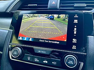 Used 2019 Honda Civic Sport Line Red - Interior and Exterior details 17