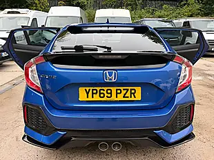 Used 2019 Honda Civic Sport Plus Blue - Interior and Exterior details 10
