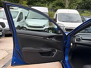 Used 2019 Honda Civic Sport Plus Blue - Interior and Exterior details 18
