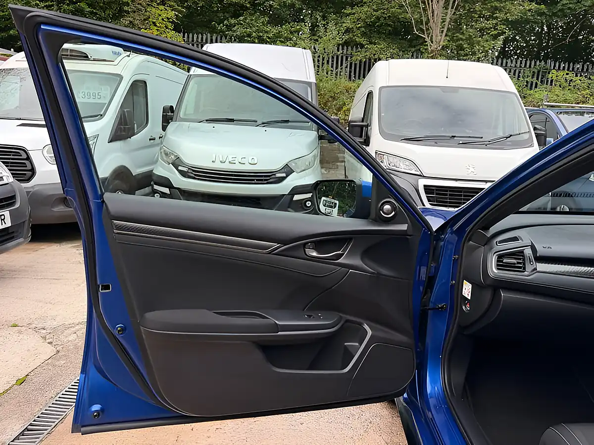 Used 2019 Honda Civic Sport Plus Blue - Interior and Exterior details 18
