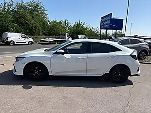 Used 2019 Honda Civic Sport White - Interior and Exterior details 10