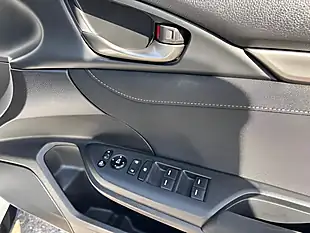 Used 2019 Honda Civic Sport White - Interior and Exterior details 16
