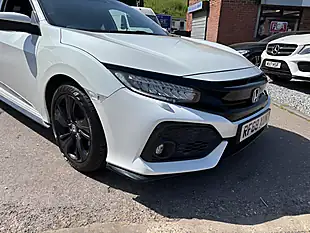 Used 2019 Honda Civic Sport White - Interior and Exterior details 2