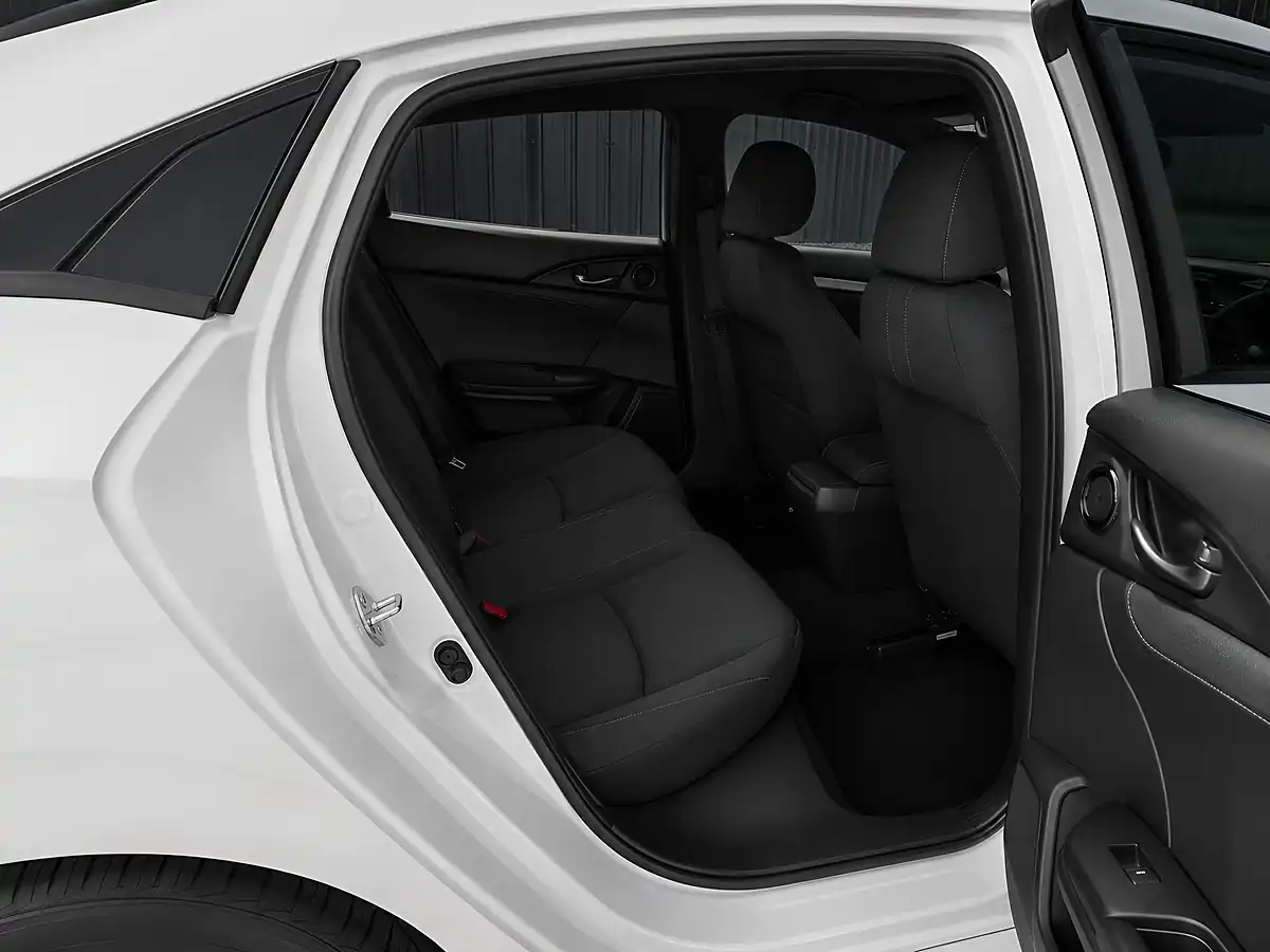 Used 2019 Honda Civic Sport White - Interior and Exterior details 14