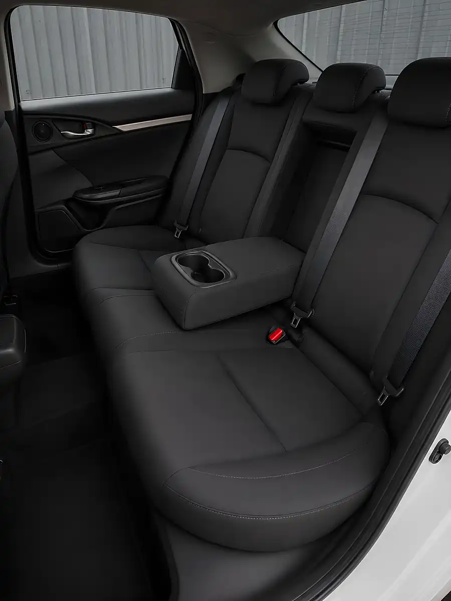 Used 2019 Honda Civic Sport White - Interior and Exterior details 16