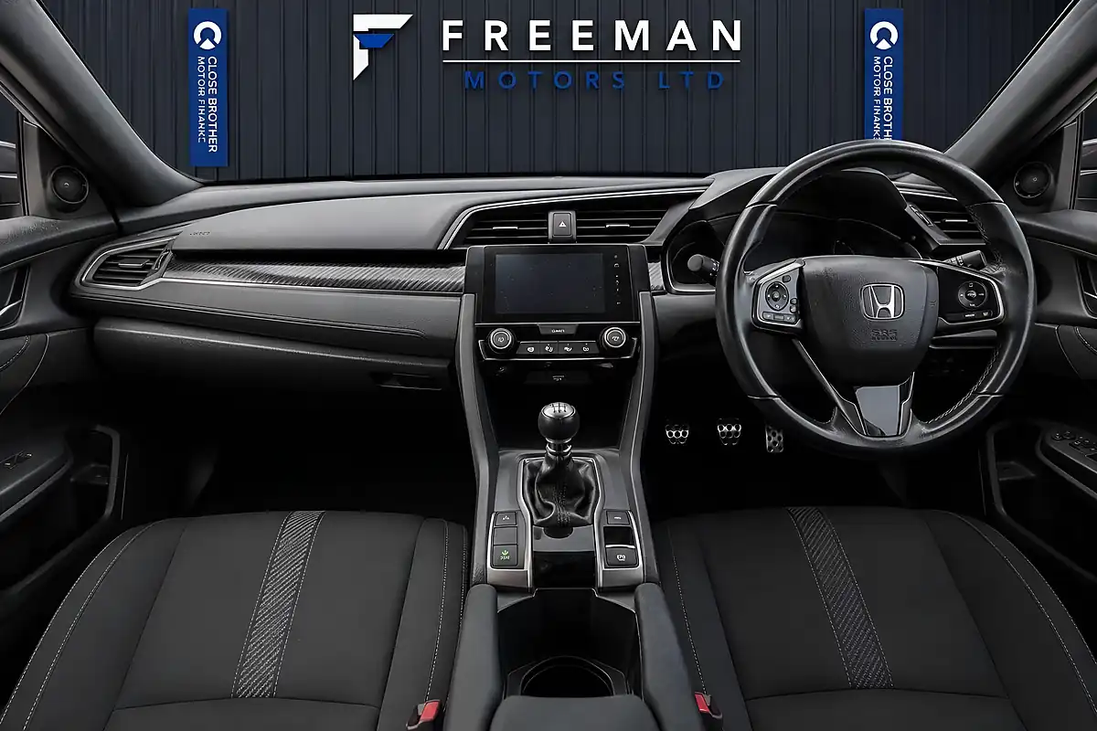Used 2019 Honda Civic Sport White - Interior and Exterior details 2