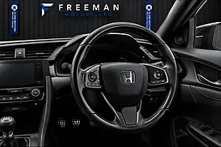 Used 2019 Honda Civic Sport White - Interior and Exterior details 3