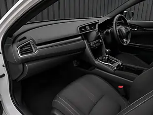 Used 2019 Honda Civic Sport White - Interior and Exterior details 8