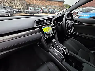 Used 2019 Honda Civic Sport White - Interior and Exterior details 11