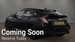 Used 2019 Honda Civic Sr Black - Interior and Exterior details 3