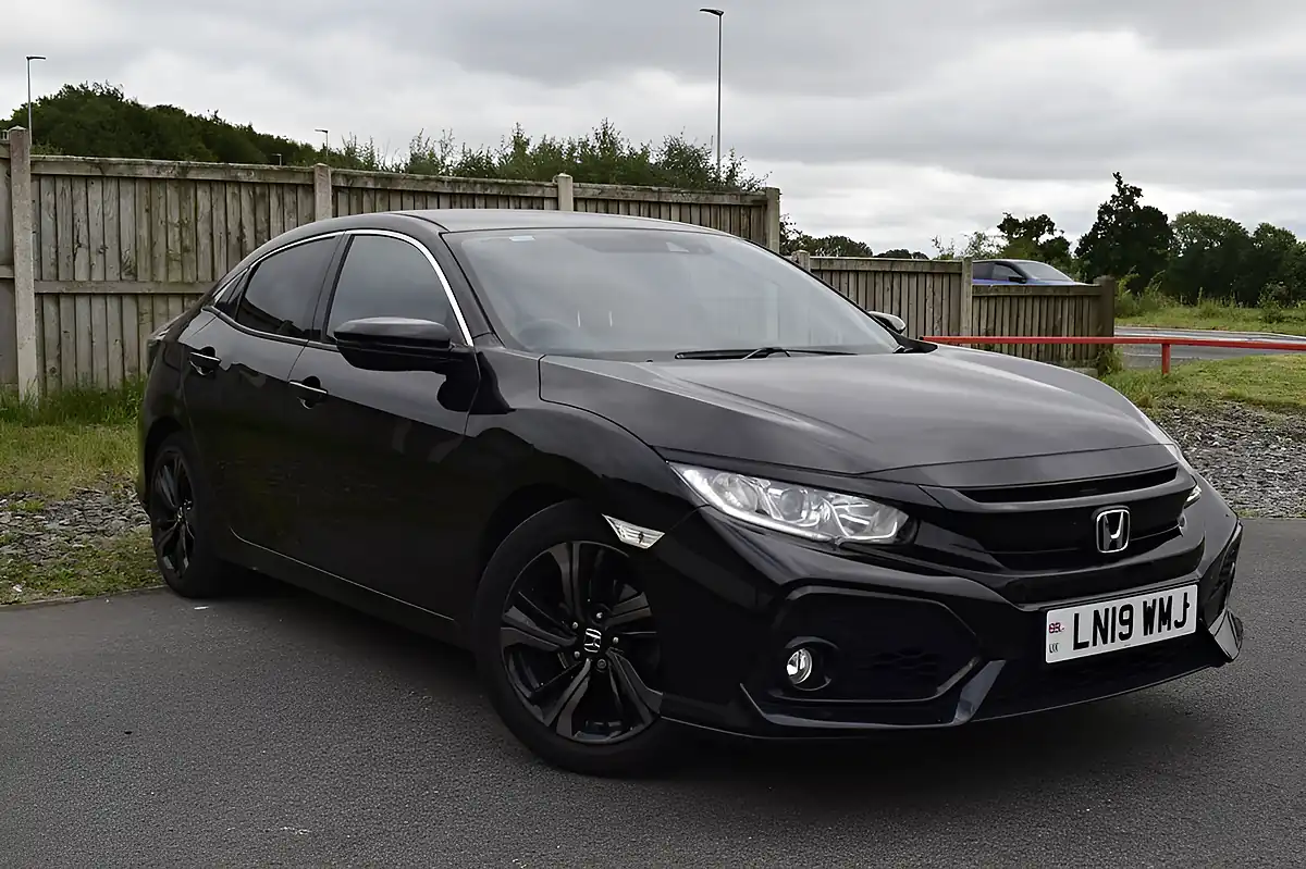 Used 2019 Honda Civic Sr Black - Front View