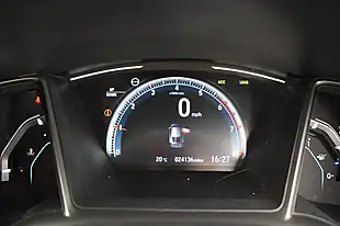 Used 2019 Honda Civic Sr Black - Interior and Exterior details 11