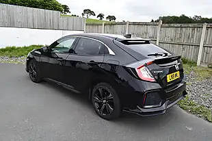 Used 2019 Honda Civic Sr Black - Interior and Exterior details 19