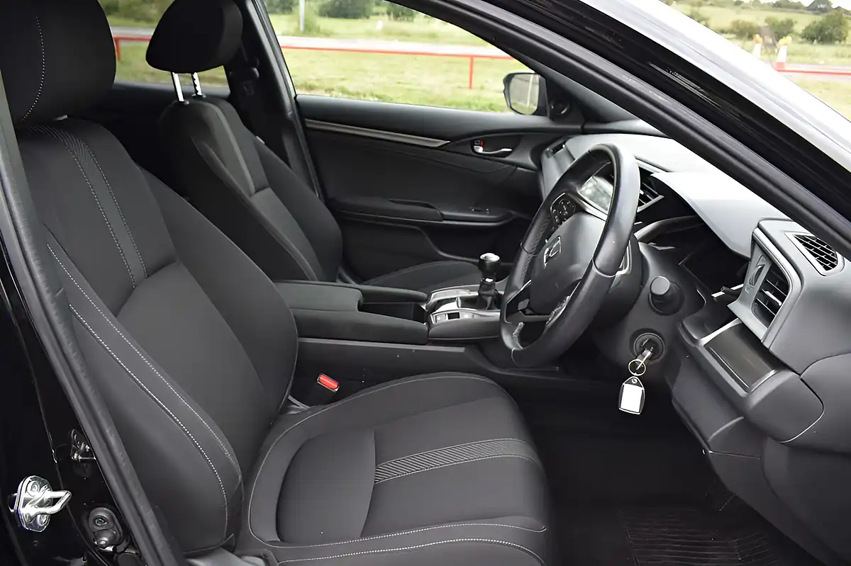 Used 2019 Honda Civic Sr Black - Interior and Exterior details 6