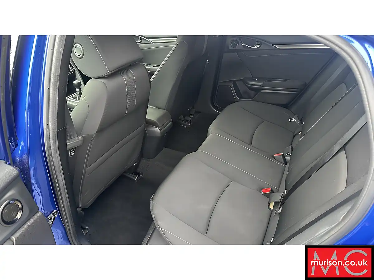 Used 2019 Honda Civic Sr Blue - Interior and Exterior details 16