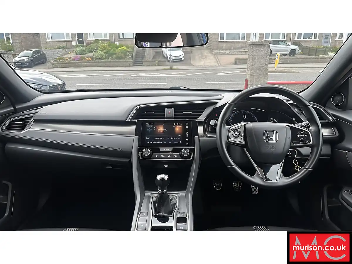 Used 2019 Honda Civic Sr Blue - Interior and Exterior details 17