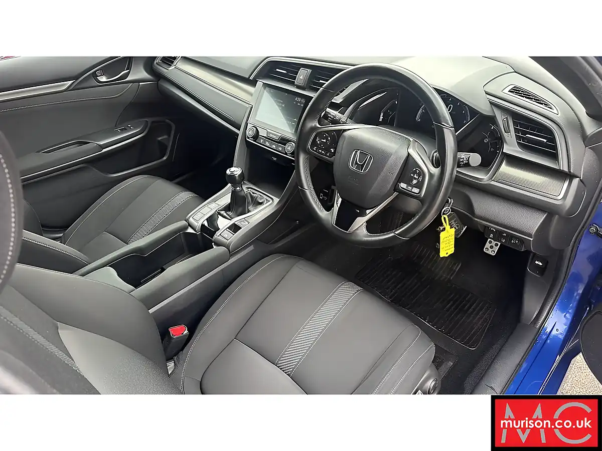 Used 2019 Honda Civic Sr Blue - Interior and Exterior details 19