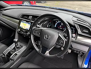 Used 2019 Honda Civic Sr Blue - Interior and Exterior details 10