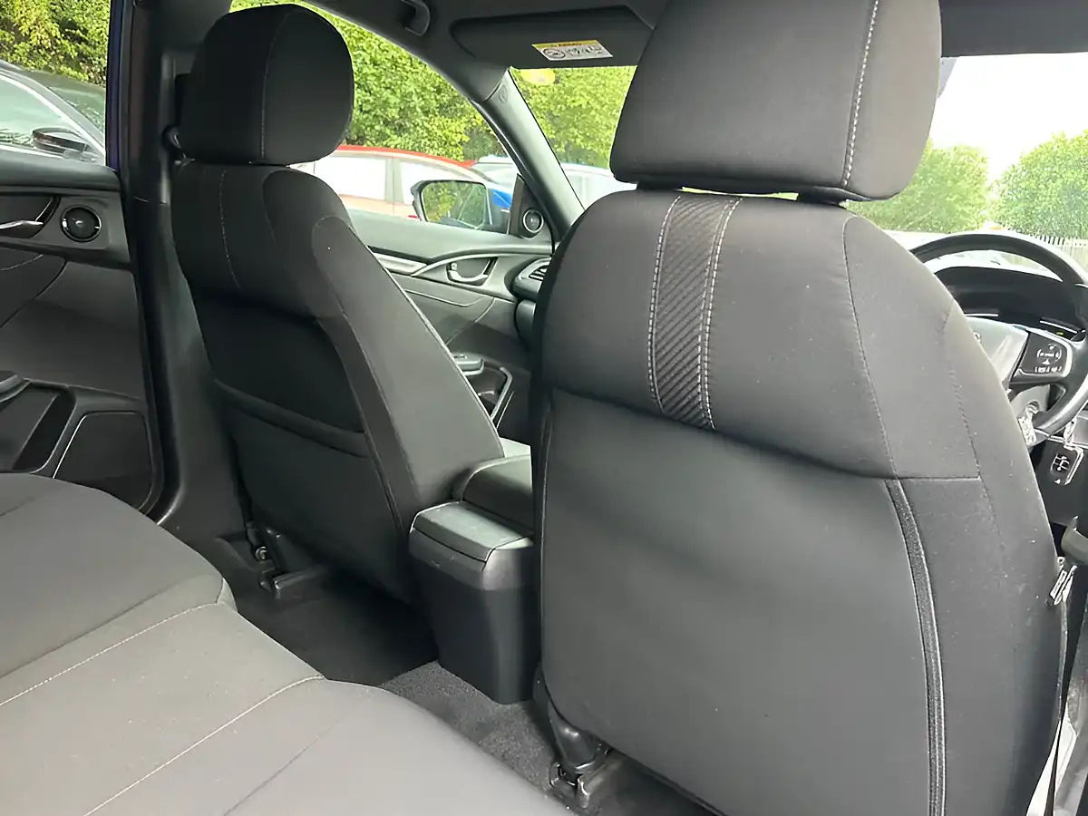 Used 2019 Honda Civic Sr Blue - Interior and Exterior details 14