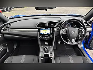 Used 2019 Honda Civic Sr Blue - Interior and Exterior details 3