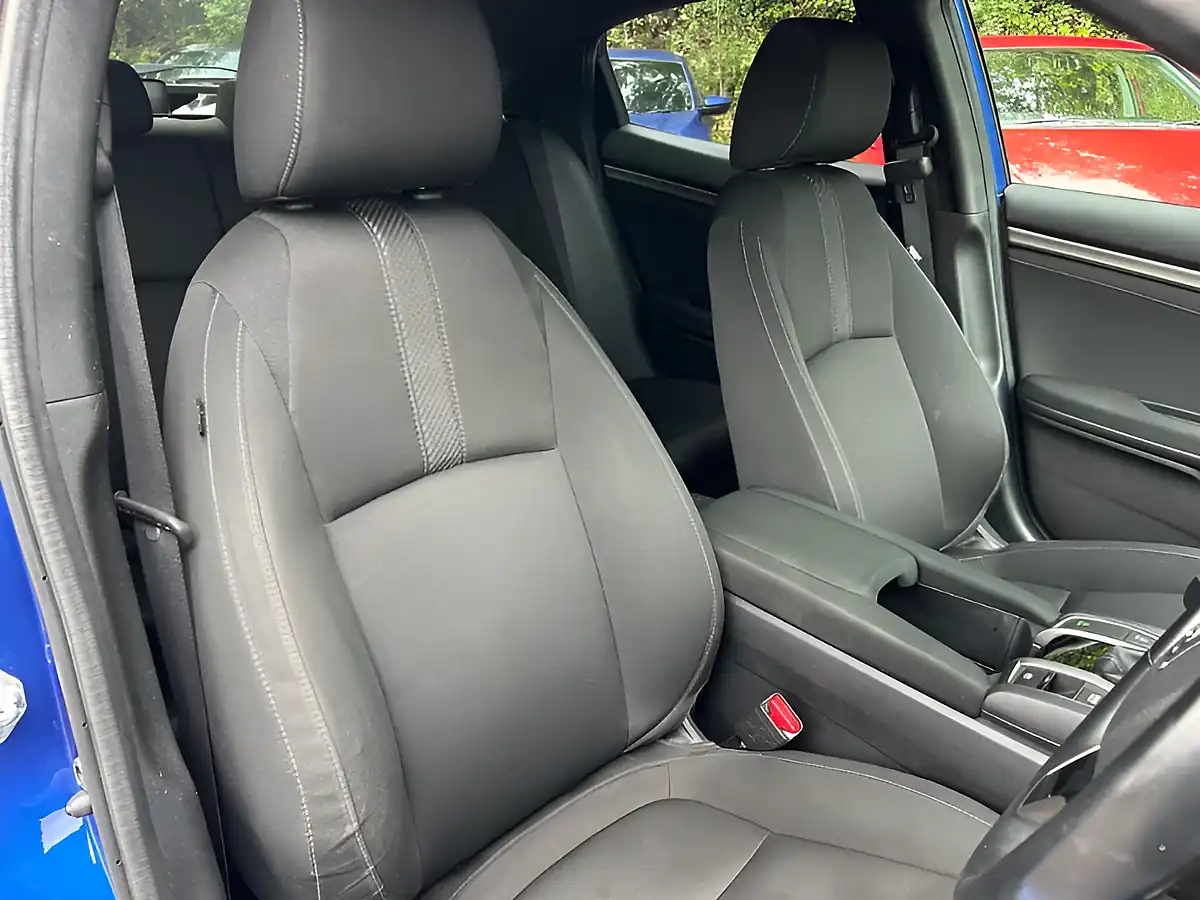 Used 2019 Honda Civic Sr Blue - Interior and Exterior details 4