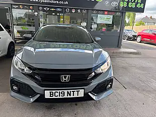 Used 2019 Honda Civic Sr Grey - Interior and Exterior details 2