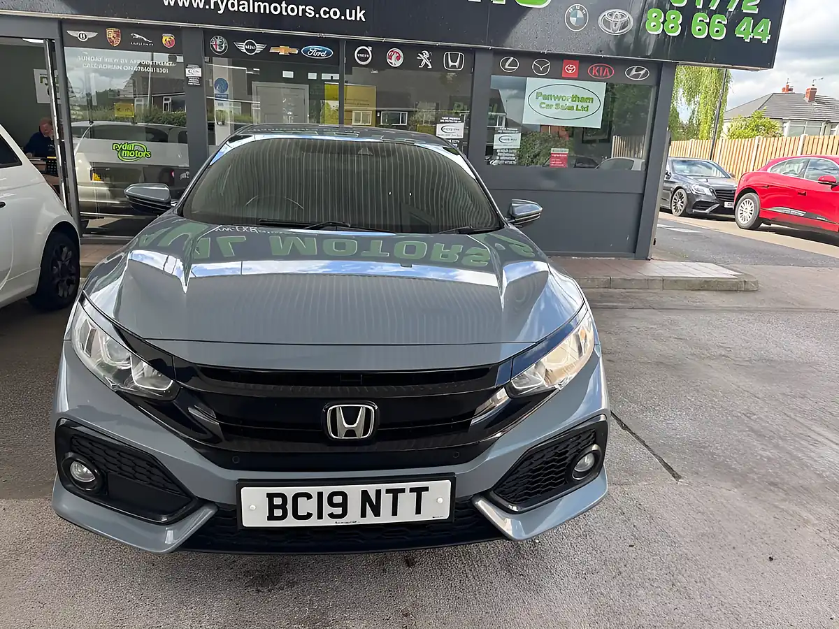 Used 2019 Honda Civic Sr Grey - Interior and Exterior details 2